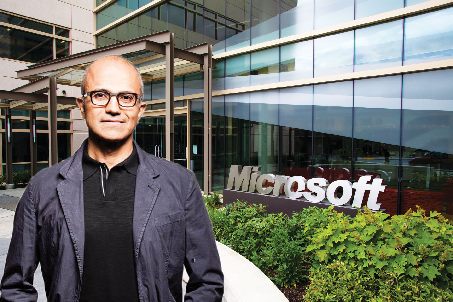 Microsoft shares surge on strong results and an upbeat forecast