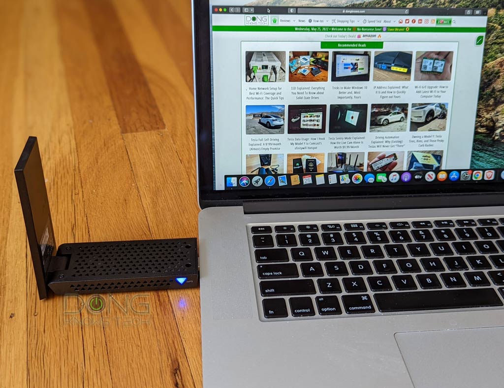 100% Solid Travel Router: Your Laptop!