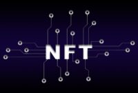 NFT with circuit board nonfungible token