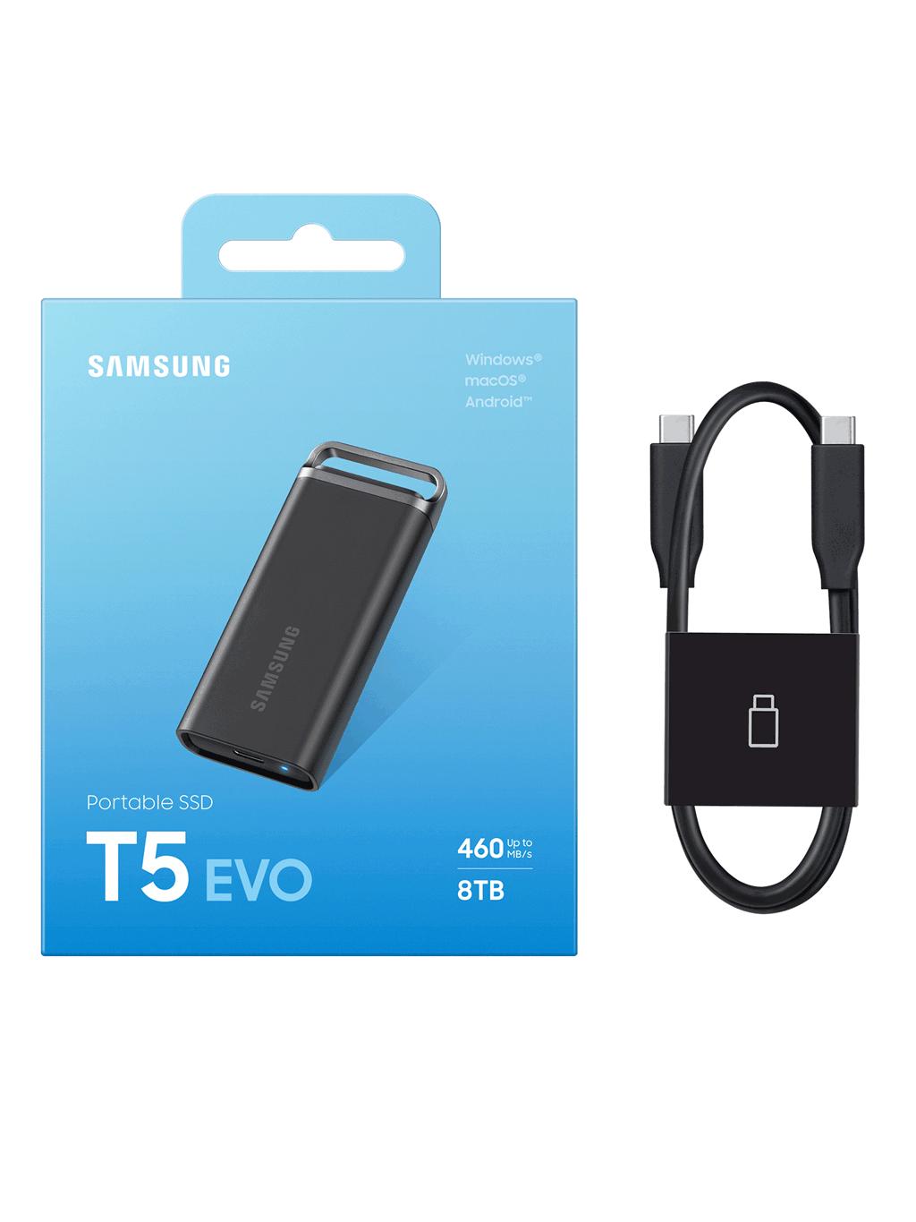 Samsung T5 EVO Puts 8TB in Your Pocket!